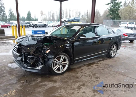 2015 Volkswagen Passat 1.8T Se из США, поврежденный, VIN 1VWBT7A37FC061948